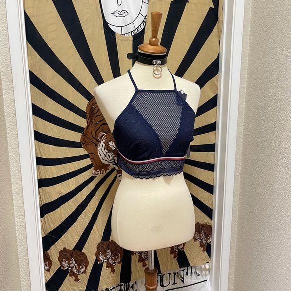 🌈 SOLD Stunning Mesh halter bra top - Picture 4 of 11